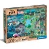Clementoni puslespill – Disney story map 101 Dalmatians. 1000 biter, 69×50 cm