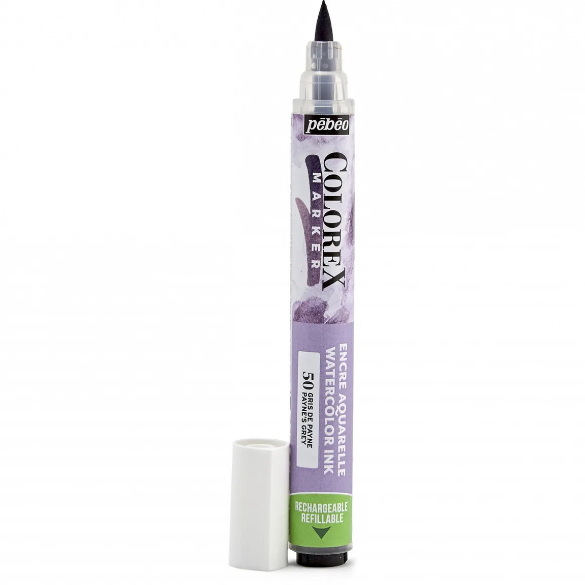 Colorex Marker Paynes Grey – marker med akvarellblekk og penselspiss