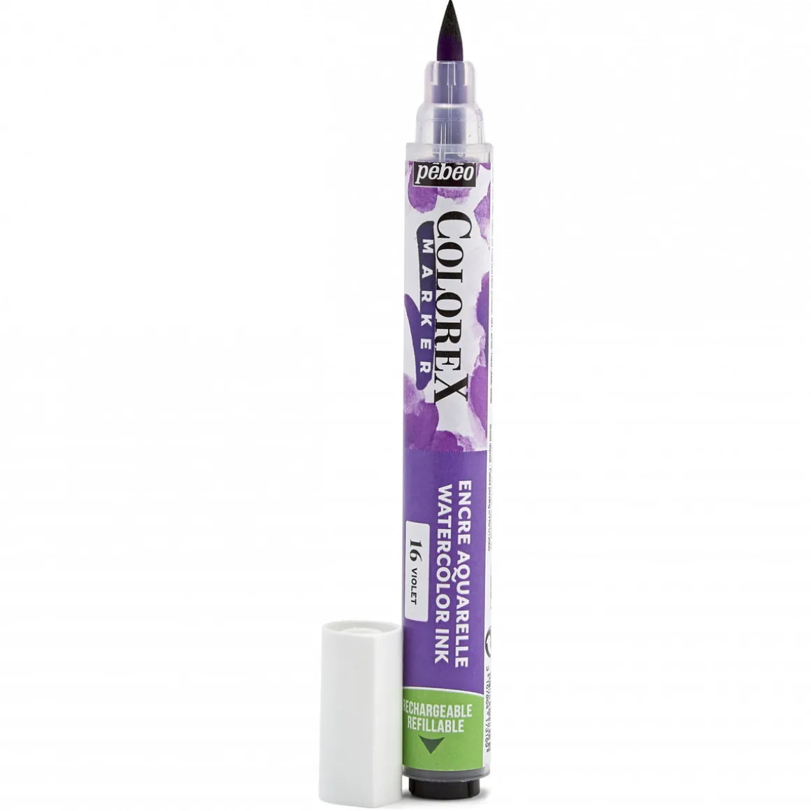 Colorex Marker Violet – marker med akvarellblekk og penselspiss