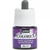 Colorex Watercolor Ink 45 ml Violet – boks med akvarellblekk og pipette