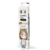 Copic Ciao markers med dobbel spiss, 3-pakning – Mellow palette