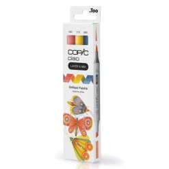 Copic Ciao markers med dobbel spiss, 3-pakning – Brilliant palette