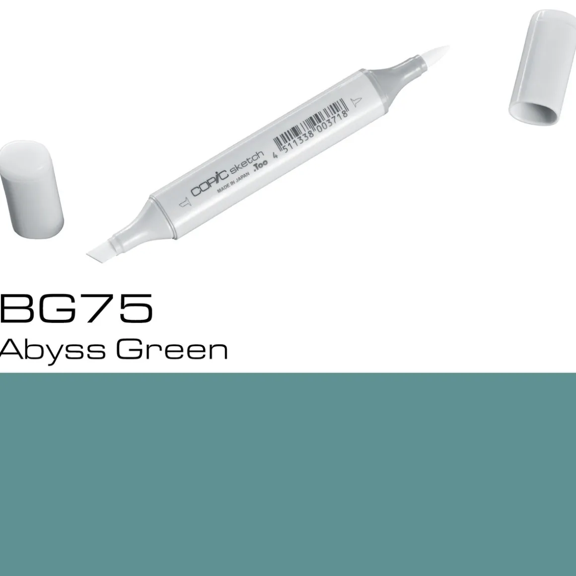 Copic Sketch BG75 Abyss Green