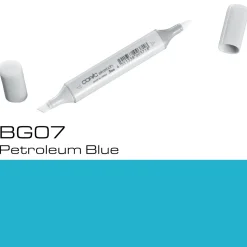 Copic Sketch BG07 Petrol. Blue