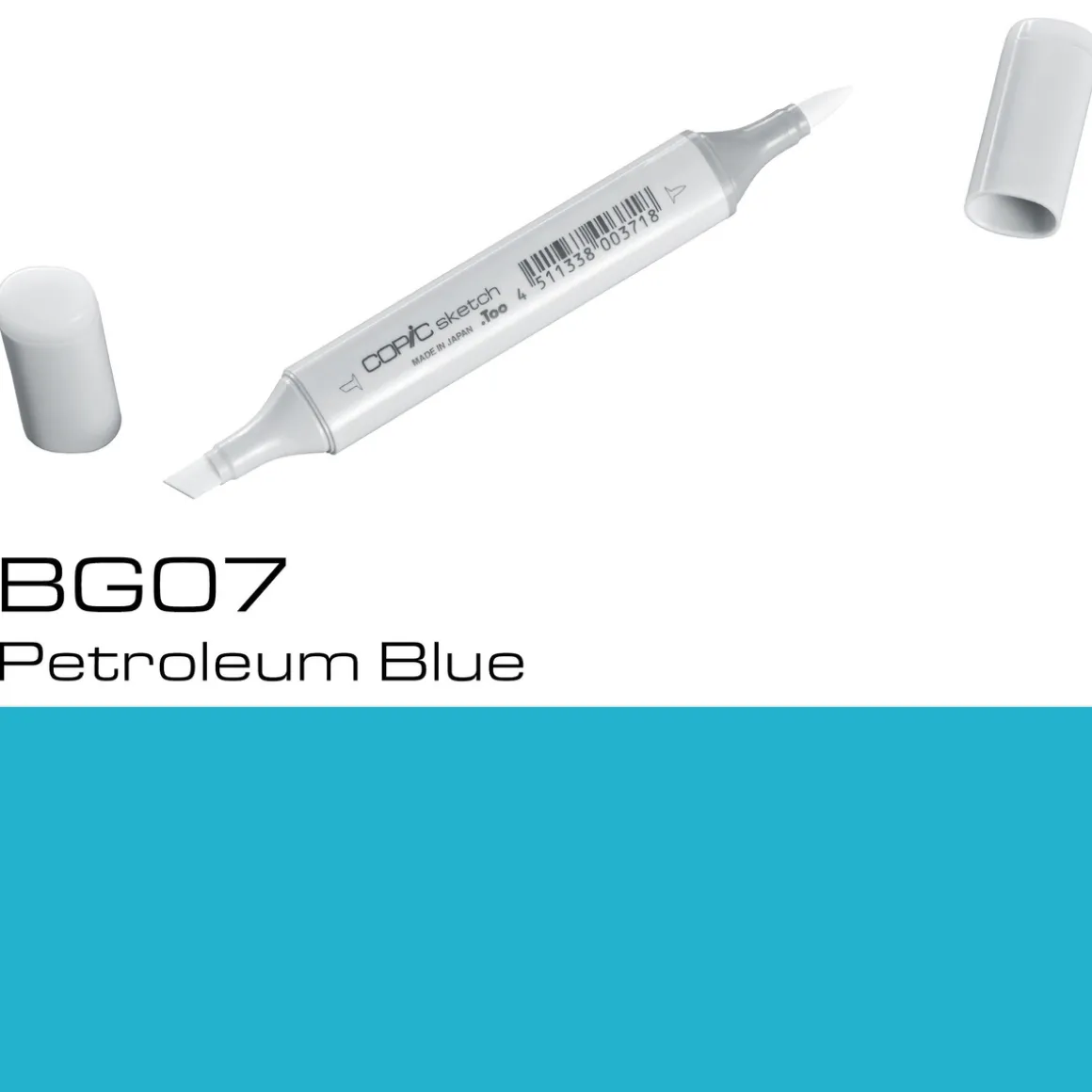 Copic Sketch BG07 Petrol. Blue