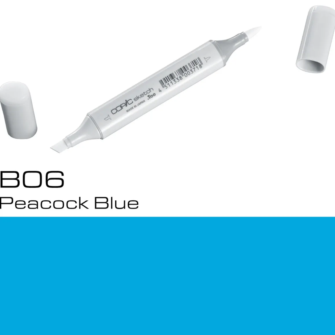 Copic Sketch B06 Peacock Blue