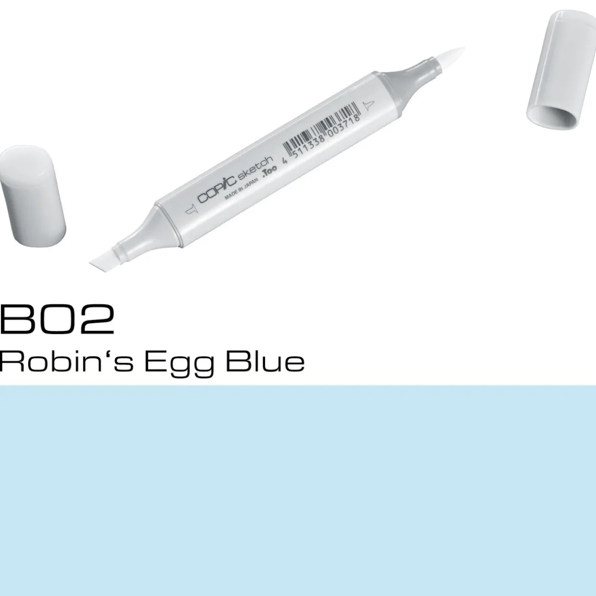 Copic Sketch B02 Rob. Egg Blue
