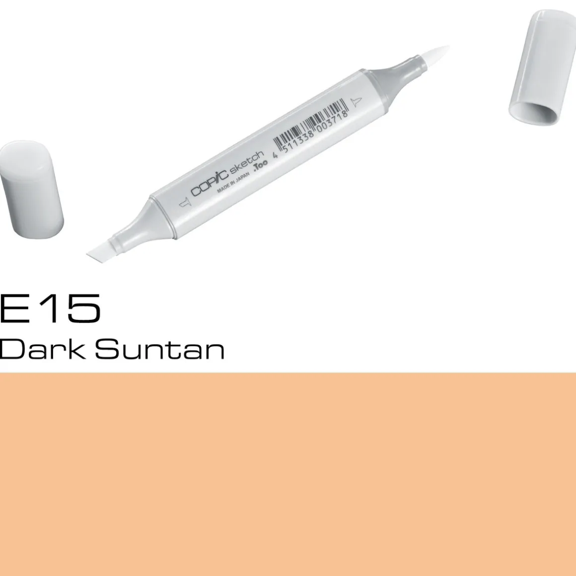 Copic Sketch E15 Dark Suntan