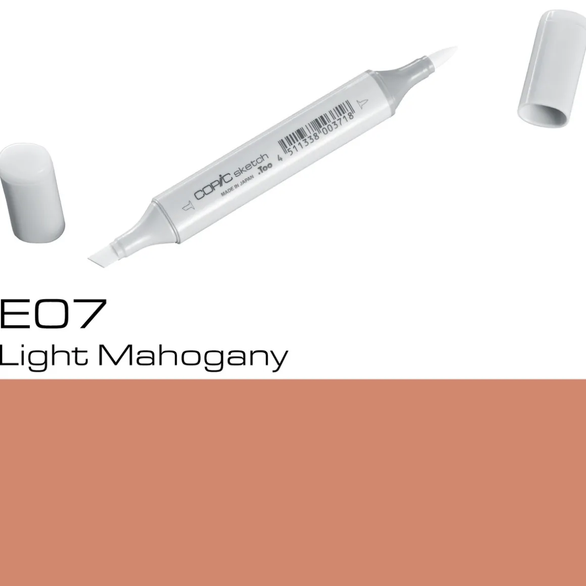 Copic Sketch E07 Lgt Mahogany