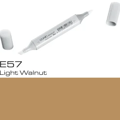 Copic Sketch E57 Light Walnut