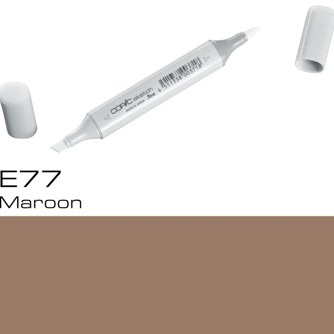 Copic Sketch E77 Maroon