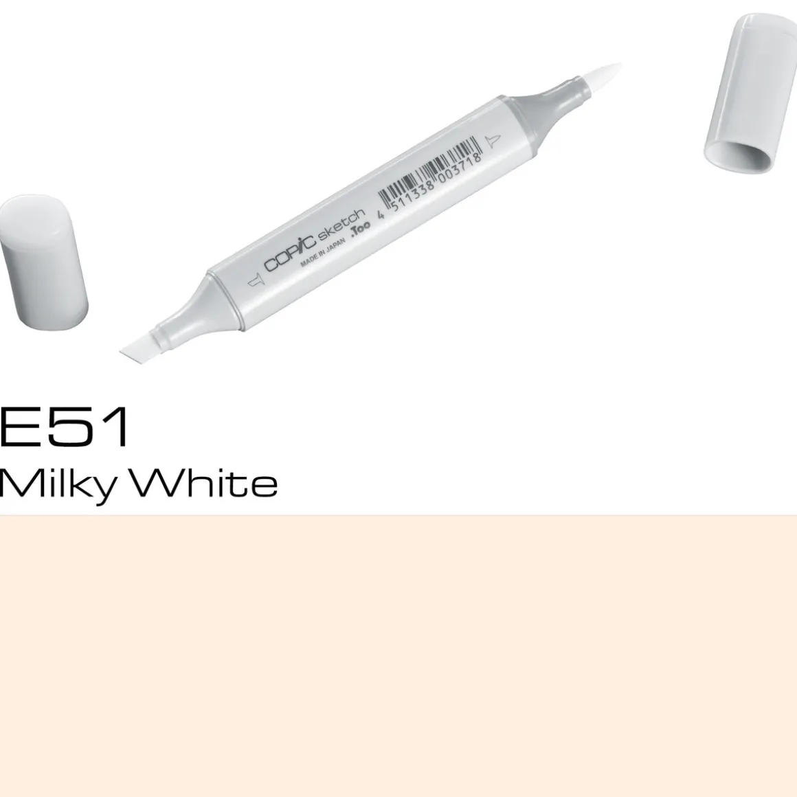 Copic Sketch E51 Milky White