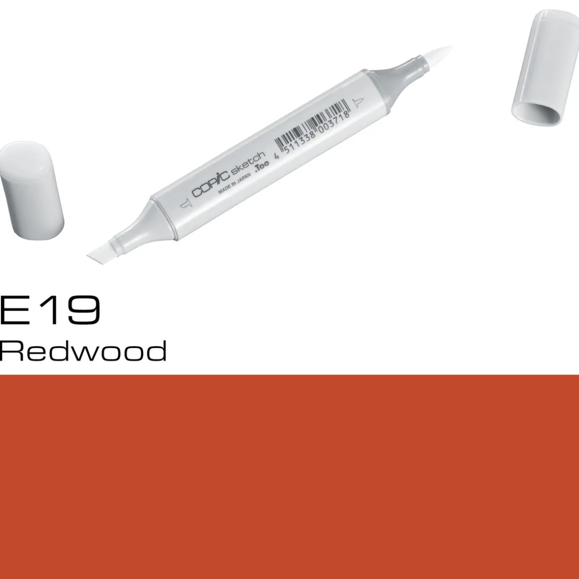 Copic Sketch E19 Redwood