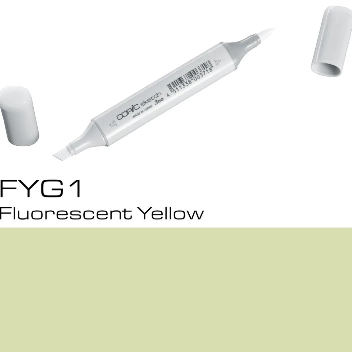 Copic Sketch FYG1 Fluo Yellow