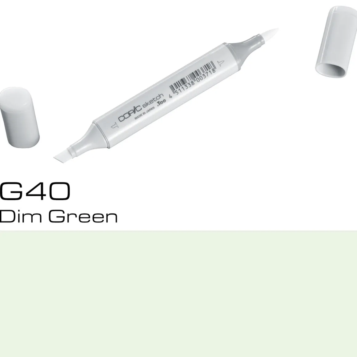 Copic Sketch G40 Dim Green