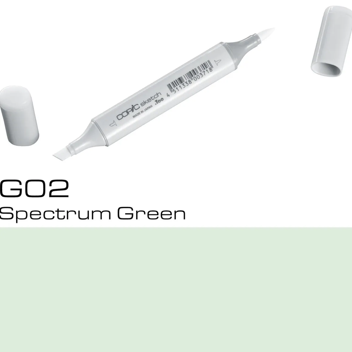Copic Sketch G02 Spectr. Green