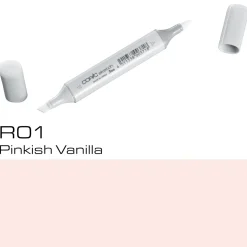 Copic Sketch R01 Pink. Vanilla