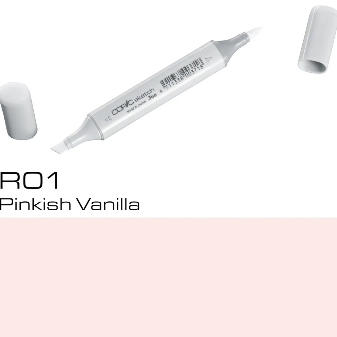Copic Sketch R01 Pink. Vanilla