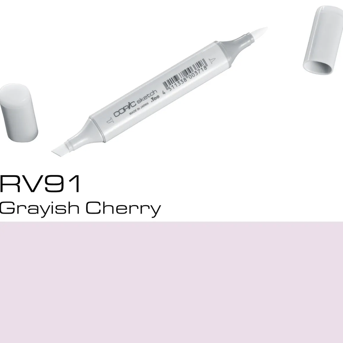 Copic Sketch RV91 Gray. Cherry