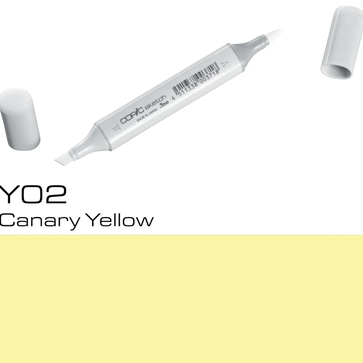 Copic Sketch Y02 Canary Yellow