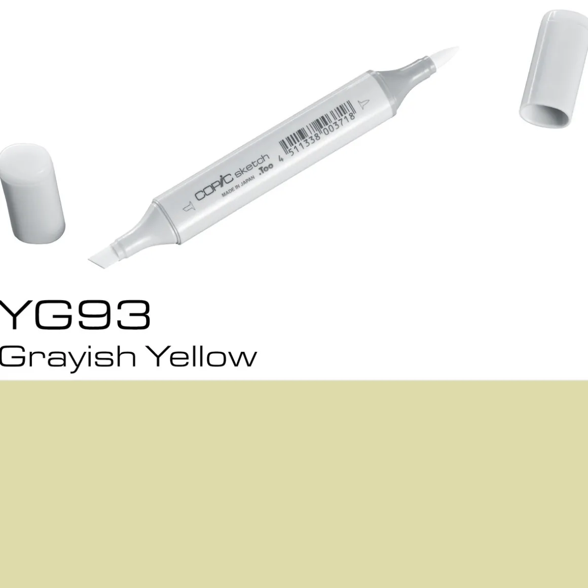 Copic Sketch YG93 Grayish Yell
