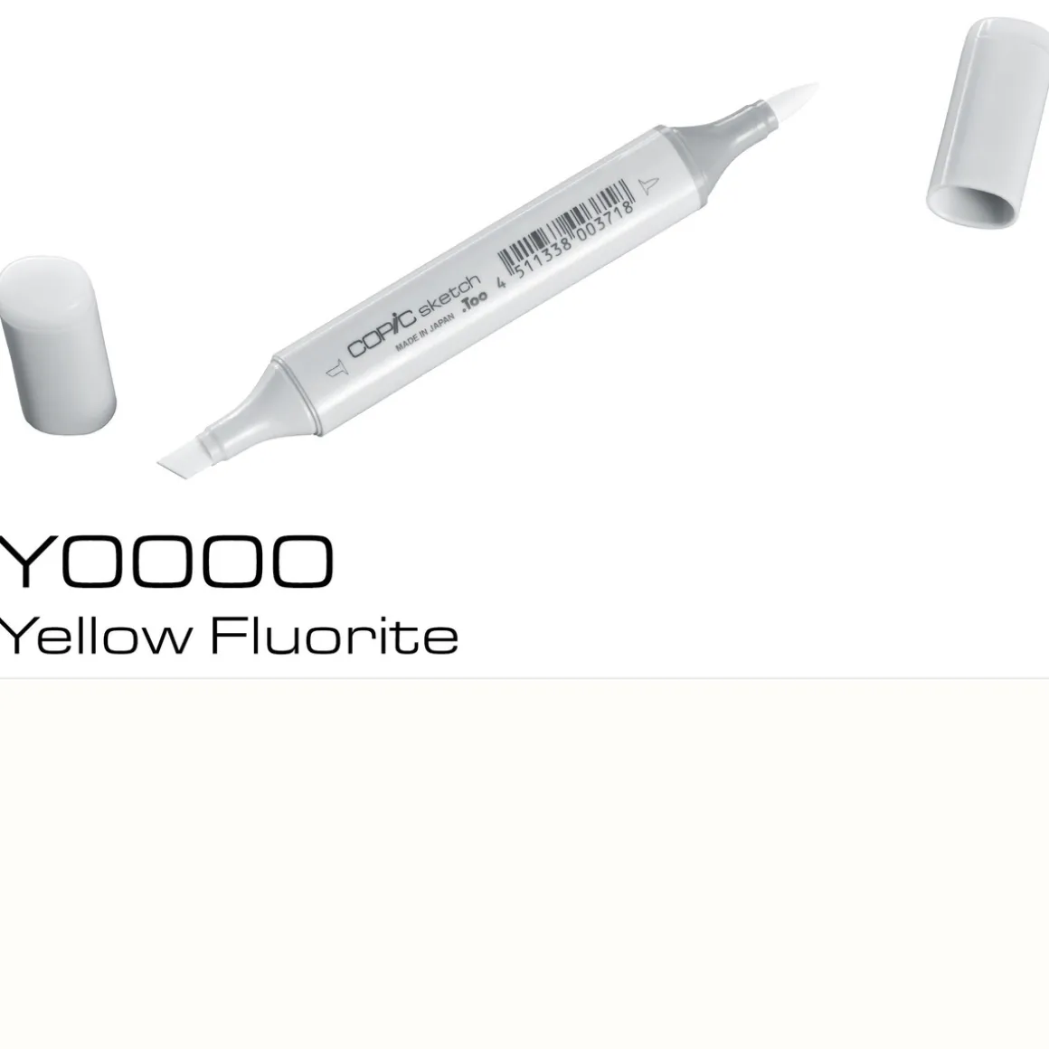 Copic Sketch Y0000 Yellow Fluo