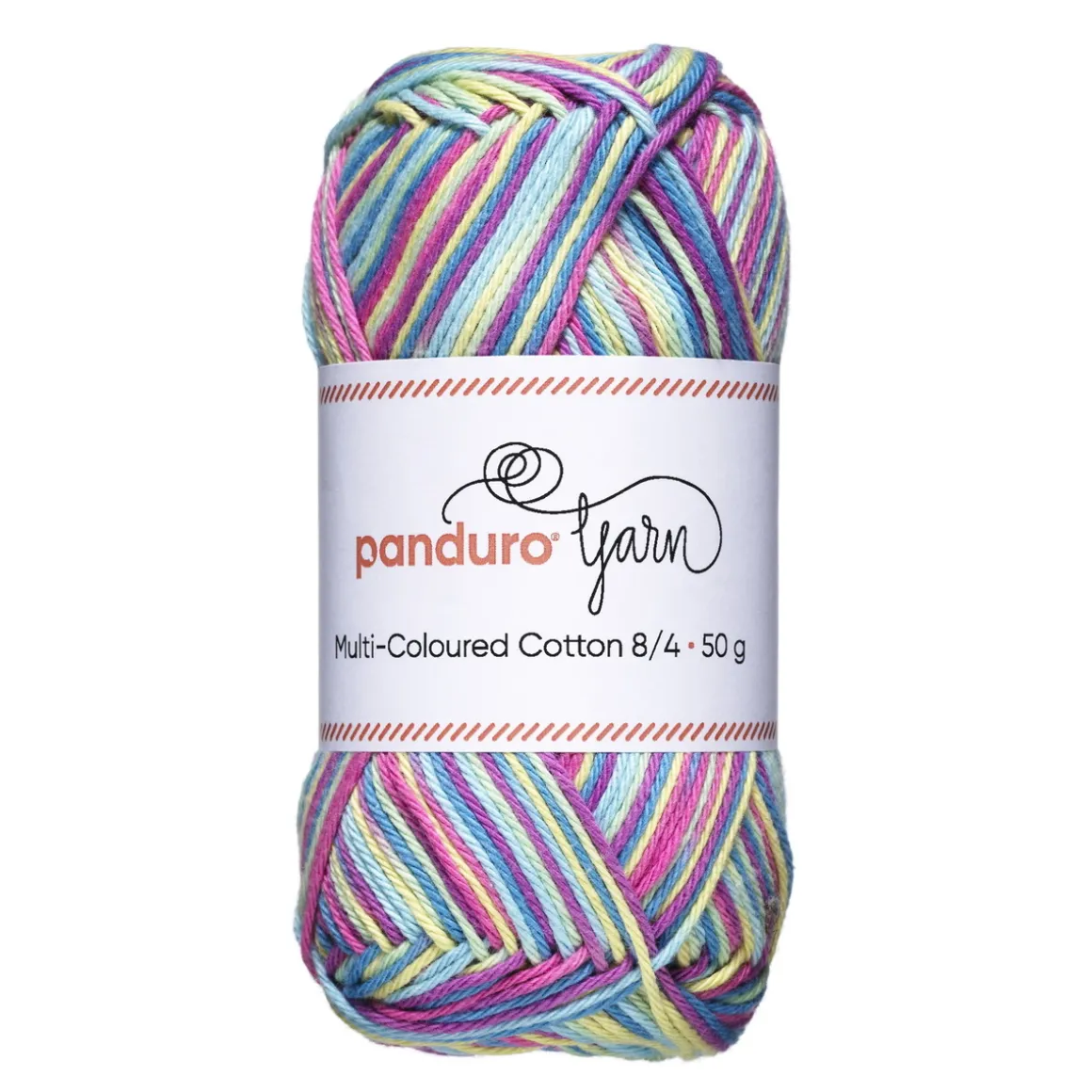 Cotton 8/4 50 g Dristig pastell