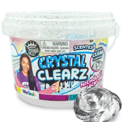 Crystal Clearz Slime 1,2 kilo duftende og gjennomskinnelig slim i en bøtte!