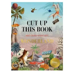 Cut up this book and create your own Wonderland, 128 sider med motiver å klippe ut