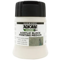 Daler-Rowney Adigraf Acrylic Block Printing Medium 250 ml – omdann akrylmaling til linoleumsmaling