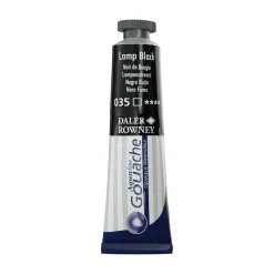 Daler-Rowney Aquafine Gouache 15 ml Lamp Black 035