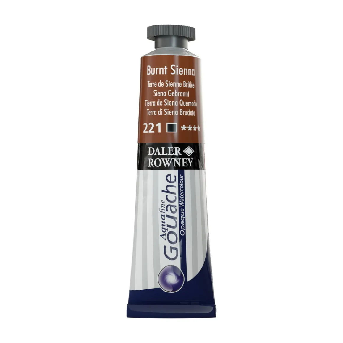 Daler-Rowney Aquafine Gouache 15 ml Burnt Sienna 221