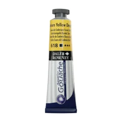Daler-Rowney Aquafine Gouache 15 ml Cadmium Yellow Deep Hue 618