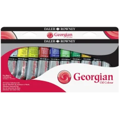 Daler-Rowney Georgian Oil Colour oljemalingssett 10×38 ml