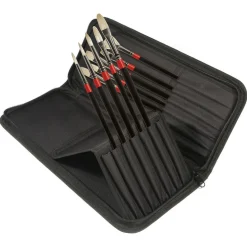 Daler-Rowney Georgian Oil Zip Case – et fint penseletui med 10 stk oljepensler
