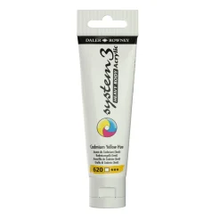 Daler-Rowney System3 Heavy Body akrylmaling 59 ml – Cadmium Yellow Hue 620