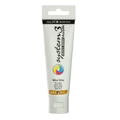 Daler-Rowney System3 Heavy Body akrylmaling 59 ml – Yellow Ochre 663