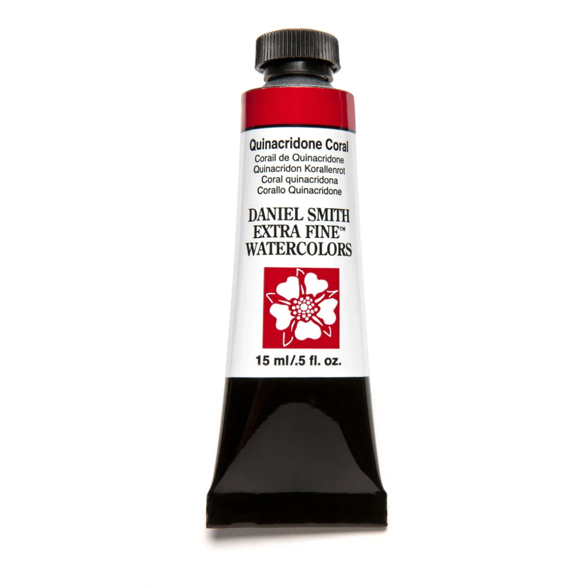 Daniel Smith akvarellmaling 15 ml Quinacridone Coral