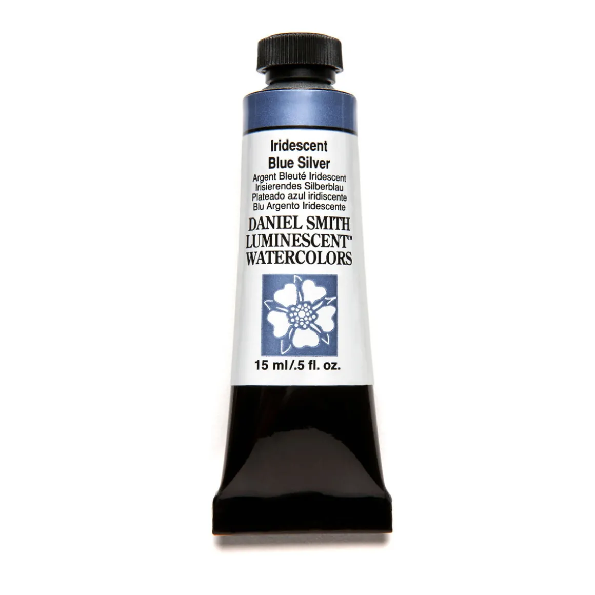 Daniel Smith akvarellmaling 15 ml Iridescent Blue-Silver