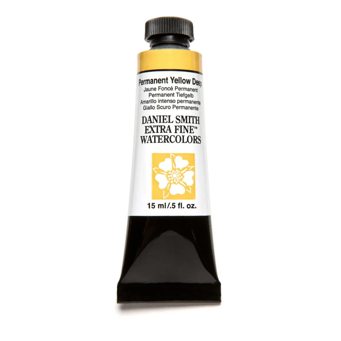 Daniel Smith akvarellmaling 15 ml Permanent Yellow Deep