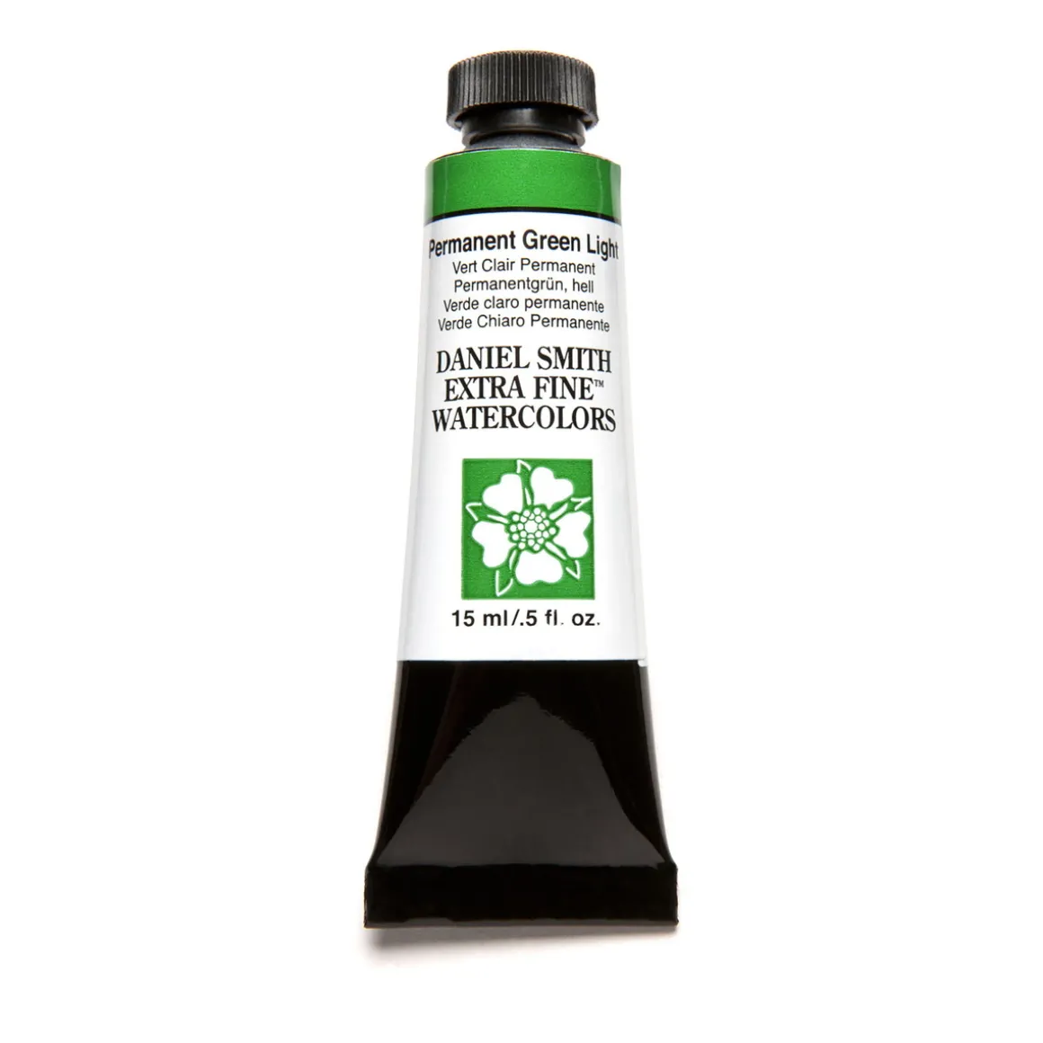 Daniel Smith akvarellmaling 15 ml Permanent Green Light