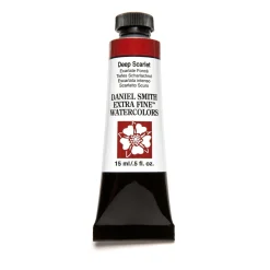 Daniel Smith akvarellmaling 15 ml Deep Scarlet