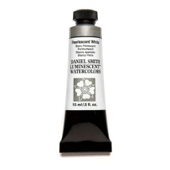 Daniel Smith akvarellmaling 15 ml Pearlescent White