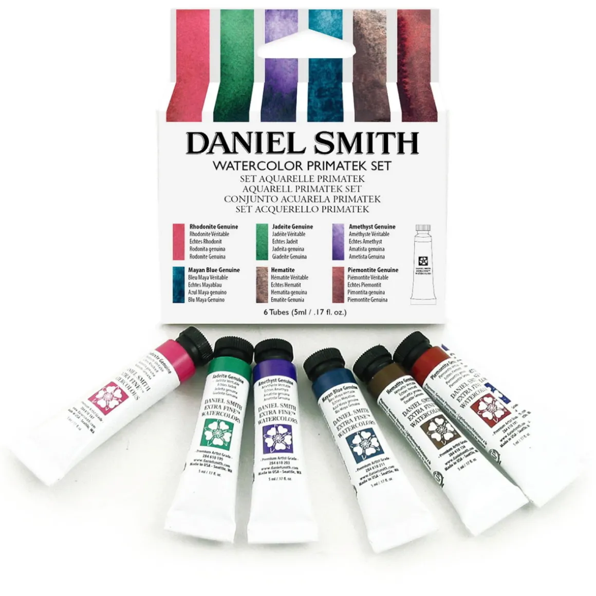 Daniel Smith akvarellsett – Primatek Set 6x5 ml