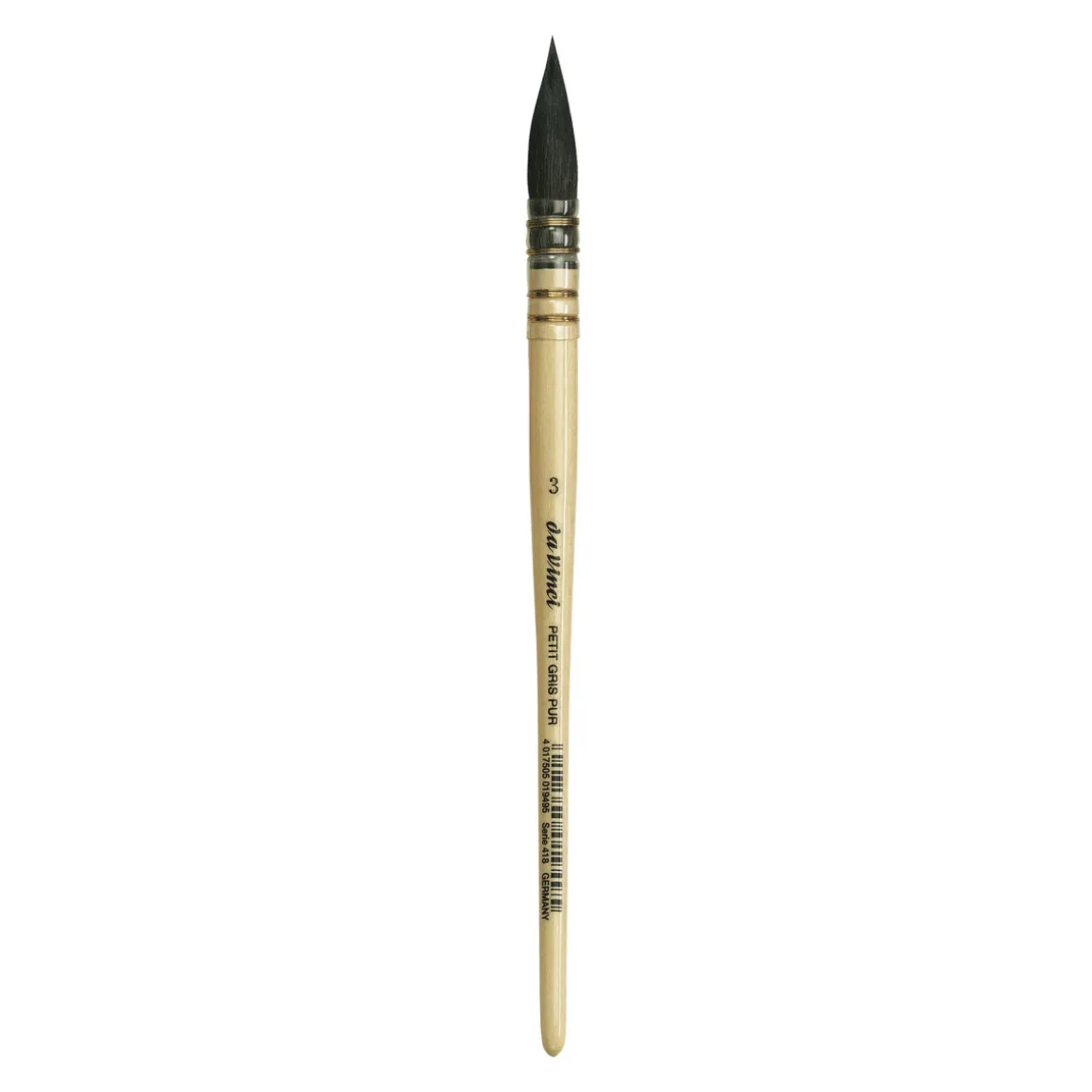 da Vinci akvarellpensel 418 Petit Gris Pur 3