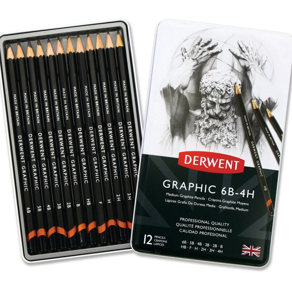 Derwent Graphic medium 12 stk