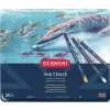 Derwent Inktense 24 akvarellblyanter i metalleske