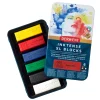 Derwent Inktense XL Blocks 6 – akvarellkritt i stort format, 60×20×20 mm.