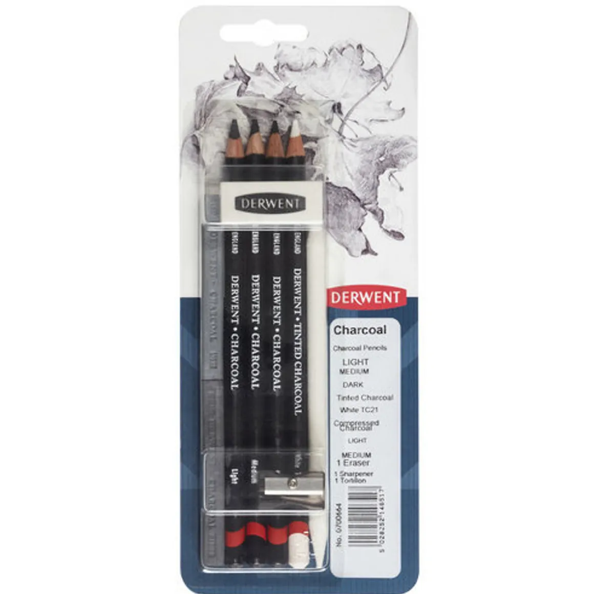 Derwent Kullblyanter Charcoal