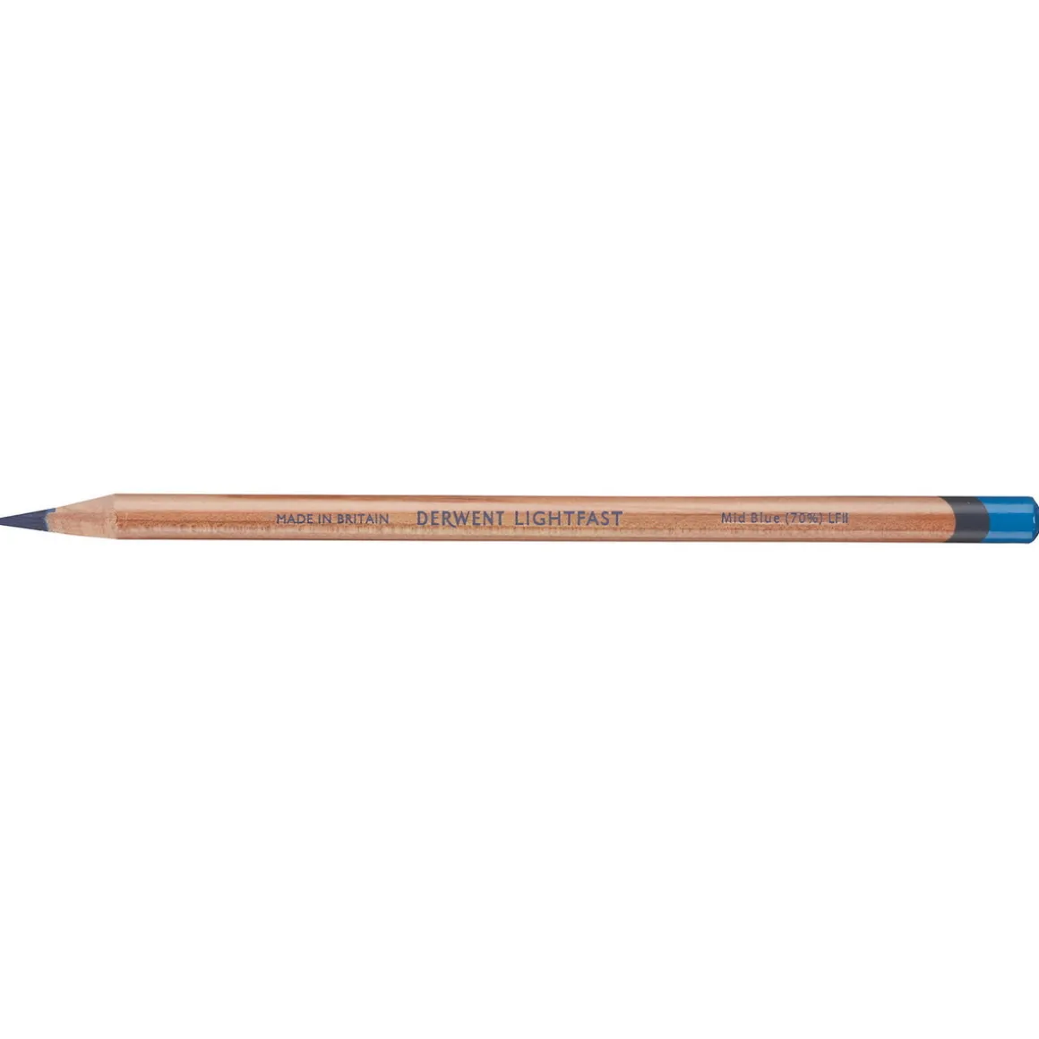 Derwent Lightfast fargeblyant – Mid blue 70% (2)